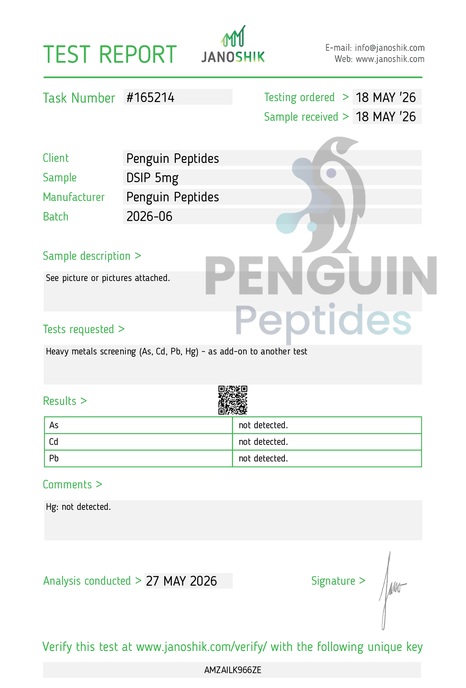 DSIP 5mg Peptide - Image 2