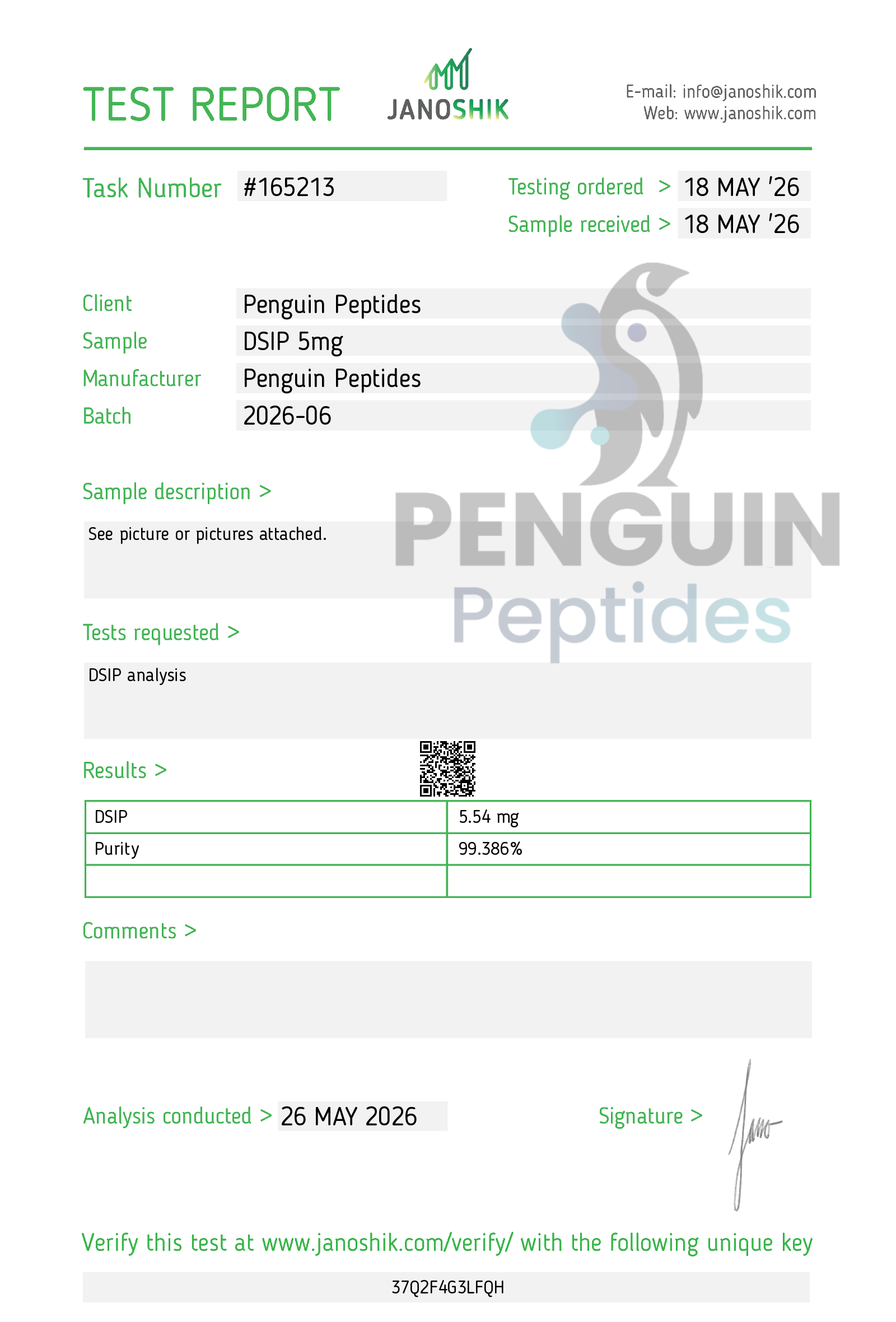 DSIP 5mg Peptide - Image 3
